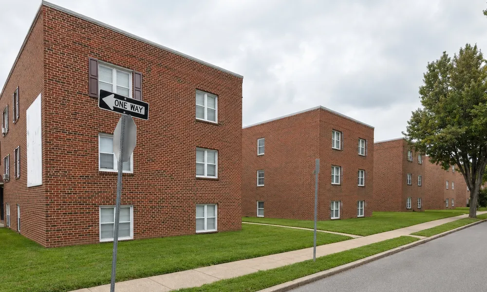 Exterior view of Fairfield Apartments