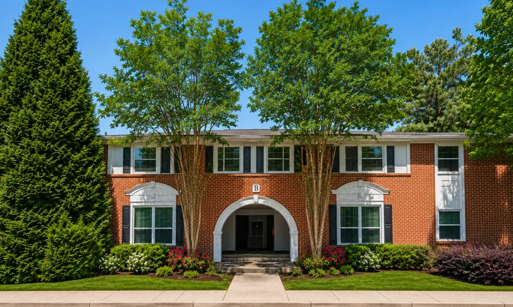 Exterior view of The Woods at Olley Creek