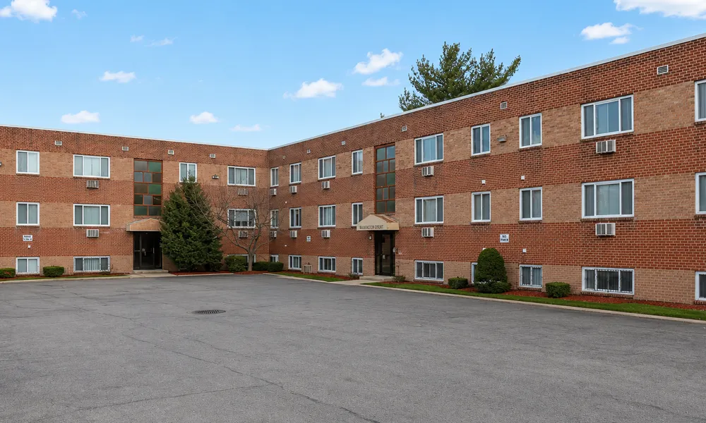 Exterior view of Robert Court Apartments