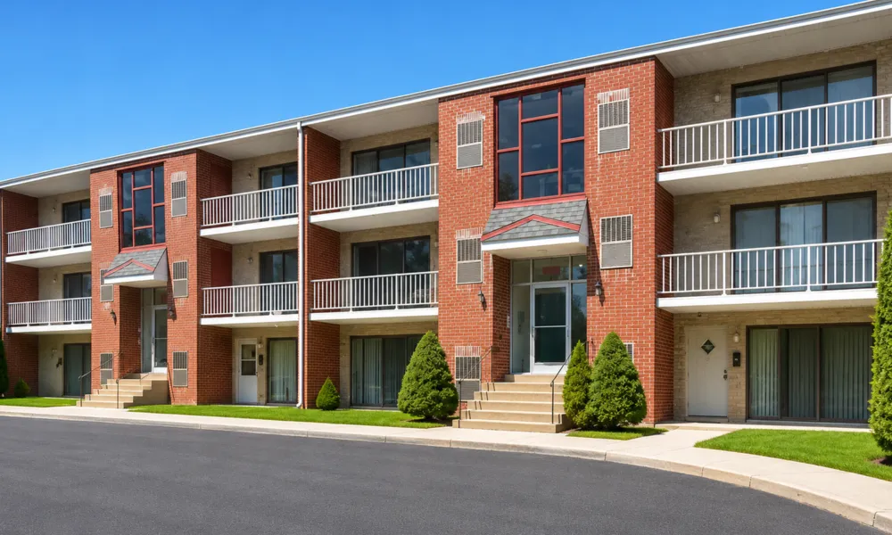 Exterior view of Somerton Apartments