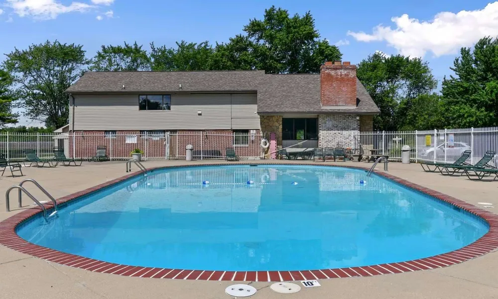 Exterior view of Westpark Townhomes